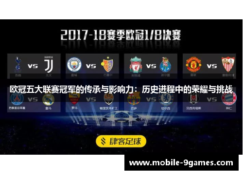 欧冠五大联赛冠军的传承与影响力：历史进程中的荣耀与挑战